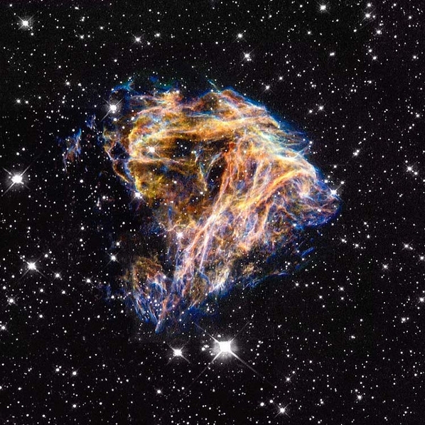 from supernova explosions new stars are created