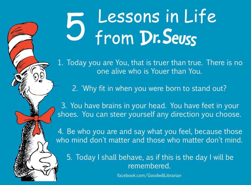 Lessons from Dr. Seuss